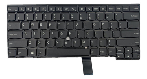 Teclado De Repuesto Para Portátil Us Black English