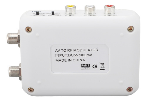 Modulador Digital Rf M65a Ntsc Av A Ch3 Ch4 Para Sistema Cat