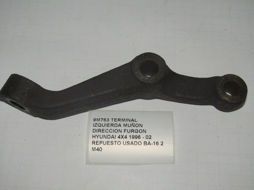 Terminal Izquierd Muñon Direccion Furgon Hyundai 4x4 1996-02 (Usado)