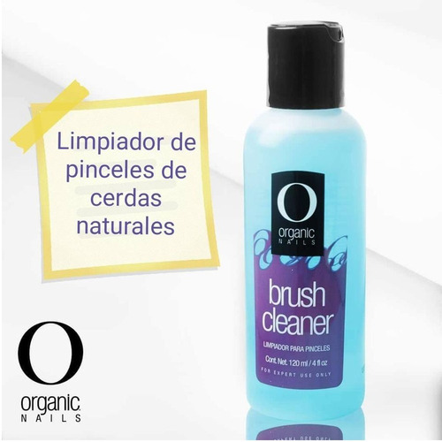 Imagen 2 de 5 de Brush Cleaner Limpiador Pinceles Manicure By Organic Nails