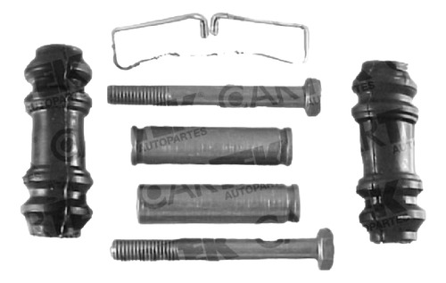 Kit Herrajes De Balatas Jeep Grand Cherokee 1999 Del Ck