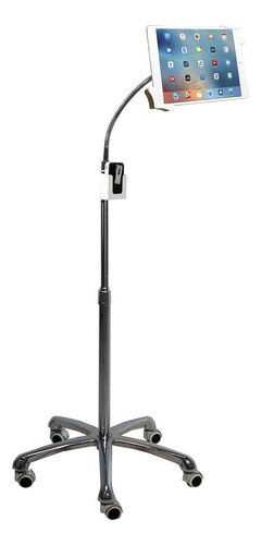 Tripode Gooseneck Floor Stand P/tablet / Silver