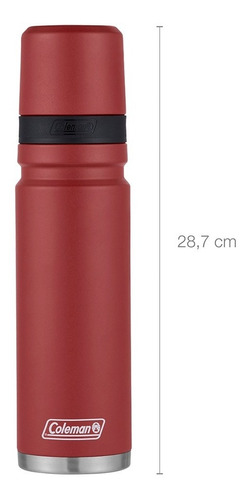 Imagen 3 de 9 de Termo Coleman Acero Inoxidable 360 Matero 700 Ml Negro Mm