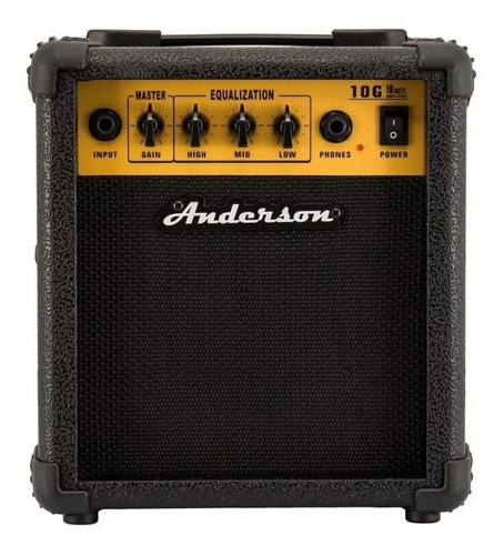 Amplificador Guitarra Anderson G-10 And 10 W Distorsión Cuo