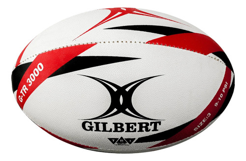 Gilbert Pelota De Rugby  Ball G-tr3000 Red N° 3          
