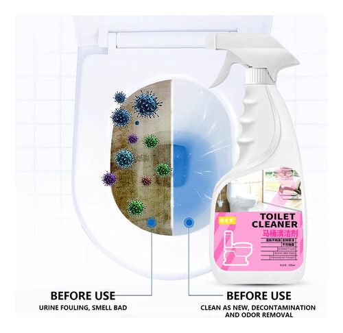 Limpiador Para Quitar Inodoros En El Baño, 500 Ml, Eliminaci