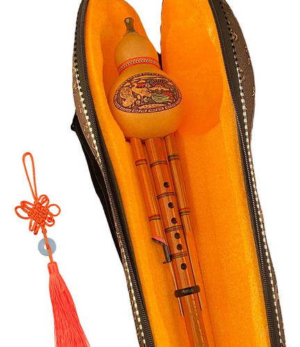 Hulusi Flauta Cucurbit Flauta Calabaza Flauta Con Bolsa De