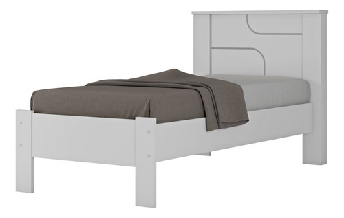 Cama Solteiro Pérola Conquista Móveis