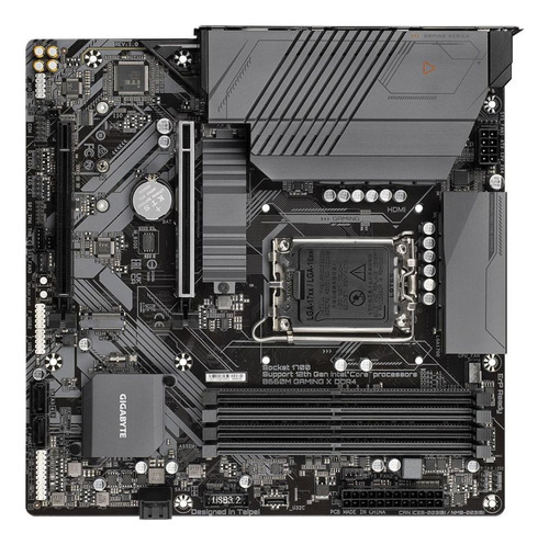 Placa Mãe Gigabyte B660m Gaming X Ddr4 Para Intel 1700 Matx
