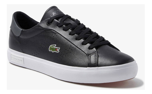 Tenis Lacoste Hombre Powercourt  De Piel 