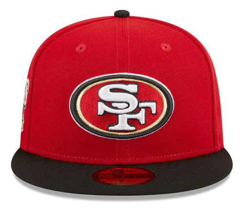 Gorra Cerrada N F L New Era San Francisco 49ers Roja 59fifty