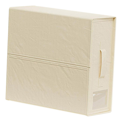 Contenedor De Ropa De Cama Organizador De Beige
