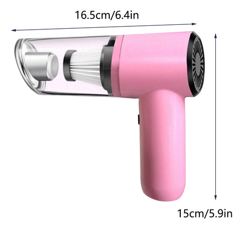 Aspirador De Coche K Wired, Potente Carga De Alta Potencia 1