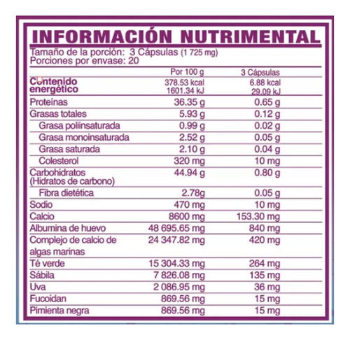 Nht Global Rejuvenece Tu Cuerpo 60 Capsulas