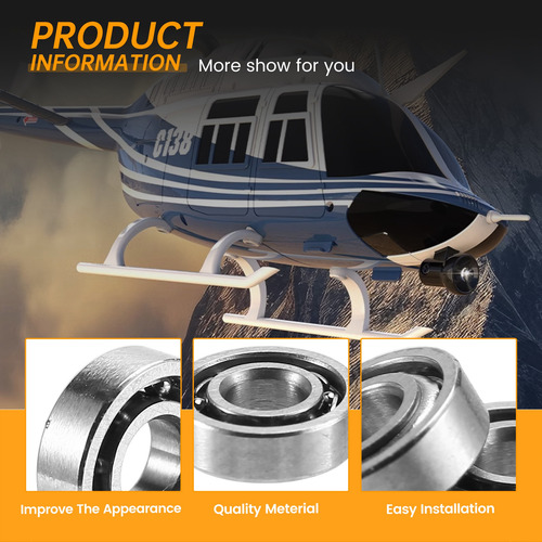 Kit De Rodamientos Rc Toy Helicopter Upgrade C138 C186 Para
