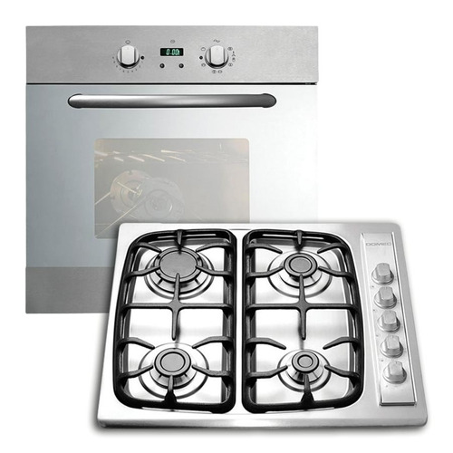 Combo Cocina Anafe + Horno Domec Gas Fundicion Beiro Hogar