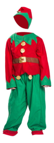 Conjunto De Disfraz Navideño, Traje De Cosplay Con Sombrero