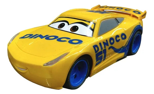 Set De 3 Carros De Fricción Cars Rayomcqueen, Jackson Y Cruz