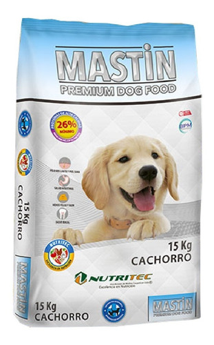 Alimento Premium Mastin Cachorro 15 Kg