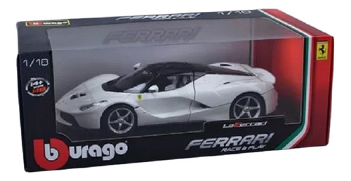 Auto Ferrari La Ferrari Race Y Play Bburago Esc 1:18