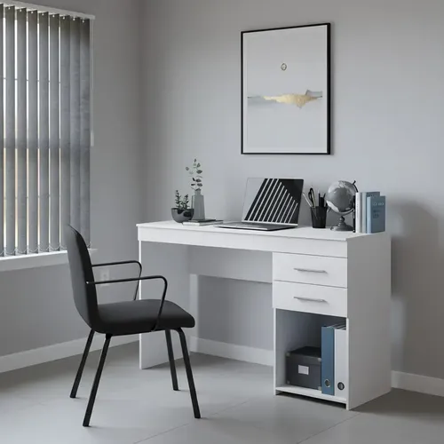 Themoveis Mesa Para Estudo Compacta Com 2 Gav Mobihome