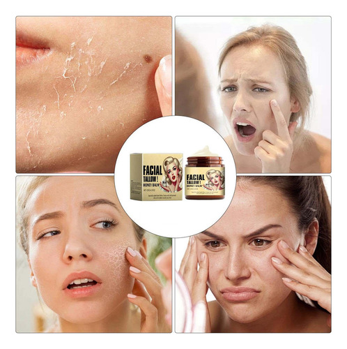 Bálsamo De Sebo,bálsamo Facial De Miel Y Sebo | Bálsamo