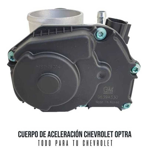 Imagen 7 de 10 de Cuerpo De Aceleracion Para Chevrolet Optra Original Gm