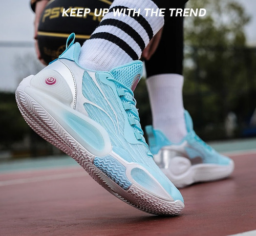Zapatillas Baloncesto Transpirables Resistentes Al Desgaste.