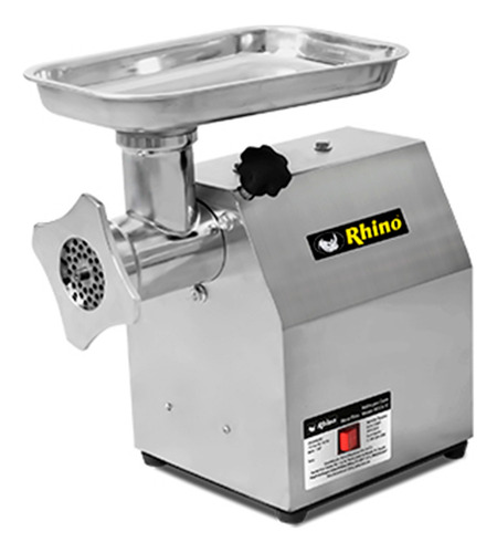 Molino De Carne Eléctrico Rhino Moca-12 Acero Inox.