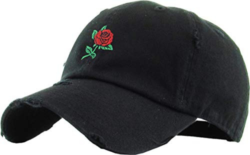 Gorro Para Hombre  Kbsv-124v Blk Rose Flowers Love Good Vibe