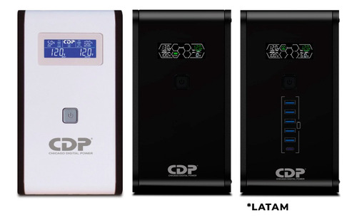 Ups Regulador Cdp R-smart2010 2000va 1200w 10 Tomas 90 Minut