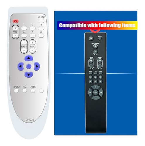 Control Remoto Sustituto Para Altec Lansing M812 - Pack Comp