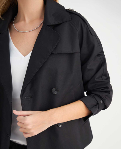 Chaqueta Esprit 429f210 Negro Puro