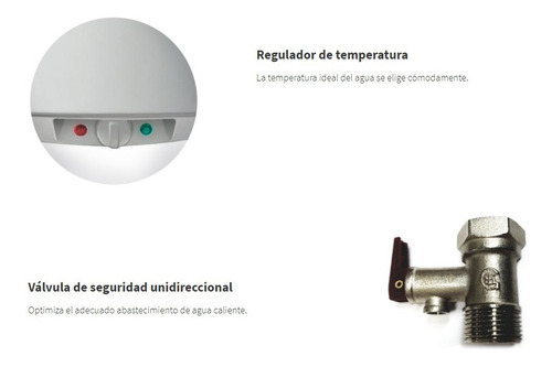Imagen 3 de 4 de Cu - Termotanque Eléctr Longvie Alta Recuper Tep80ar 80l