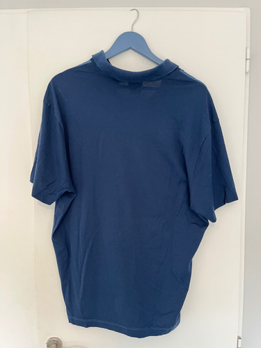 Remera Chomba Lacoste Azul Talle Xl (Usado)