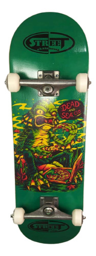 Skate Montado Profissional - Creature Green 8.0