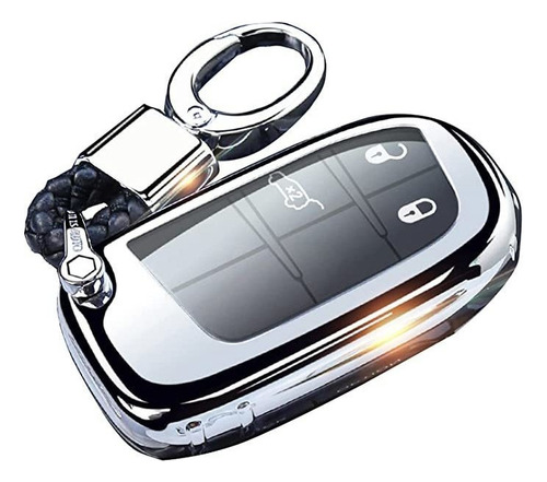 Capa Protetora Para Chaveiro De Carro Para Jeep Chrysler