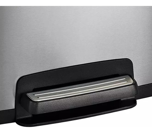 Bote De Basura Tramontina 13-gallon Step Trash Can 50lts Stainless Steel