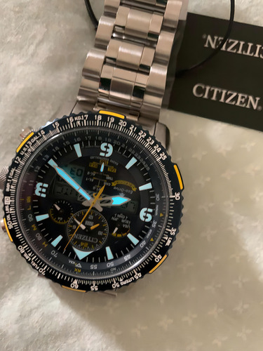 Reloj Citizen Eco Drive Blue Angels JY8078-52l