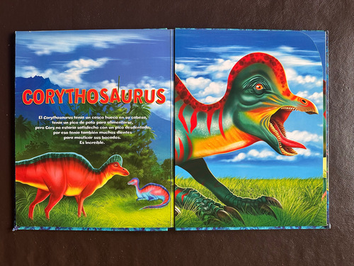 Dinosaurios Raros E Increíble Súper Desplegable Usado