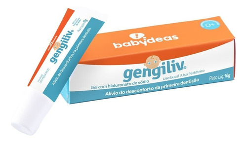 Gengiliv Pomada Alívio Desconforto Dentição Bebês Babydeas