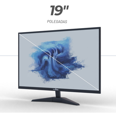 Monitor Gamer Knup D-mn002 19 Led 1440p Hdmi Preto