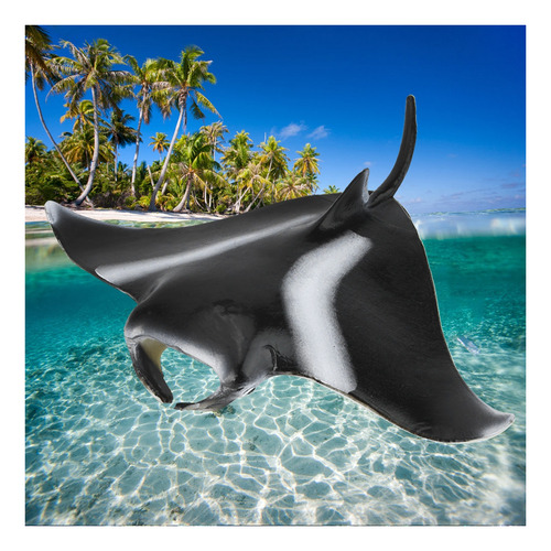 Figura De Animal Marino En Miniatura, Simulación De Mantarra
