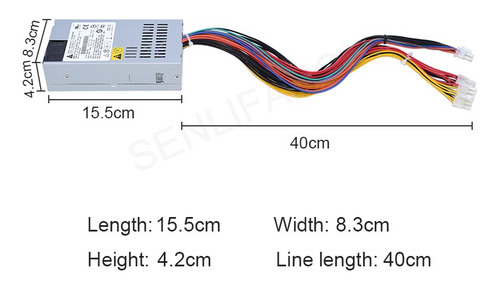 Para Fuente De Alimentación Delta Ds1815+ 1u Flex Dps-250ab-