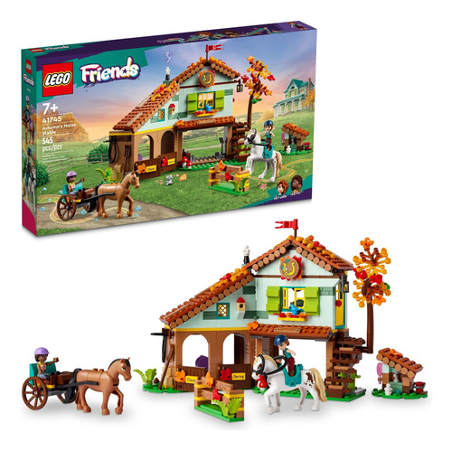 Lego Friends Juguete De Construcción De Establo De Caballos