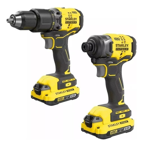 Combo Stanley Sbdi461d2s Taladro Sbd715 Atornillador Sbi810