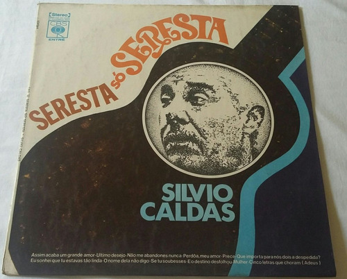 Lp Seresta Só Seresta - Silvio Caldas (1973)