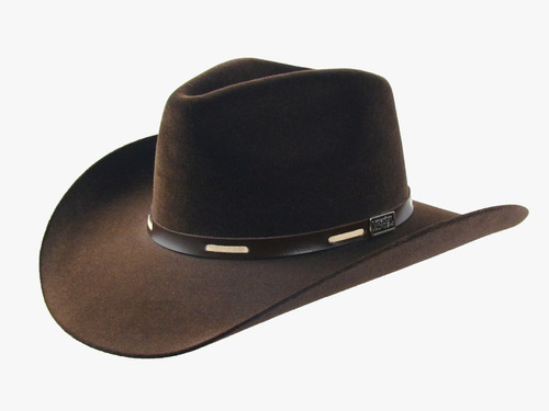 Chapéu Rancho Gustavo Lima Estilo Country Aba 8 Cm Unissex 