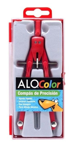 Compas Precision Rojo, Alocolor