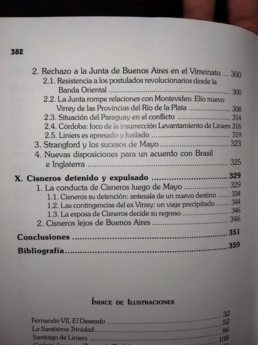 El Fracaso De Cisneros Y La Revolución De Mayo (Usado)